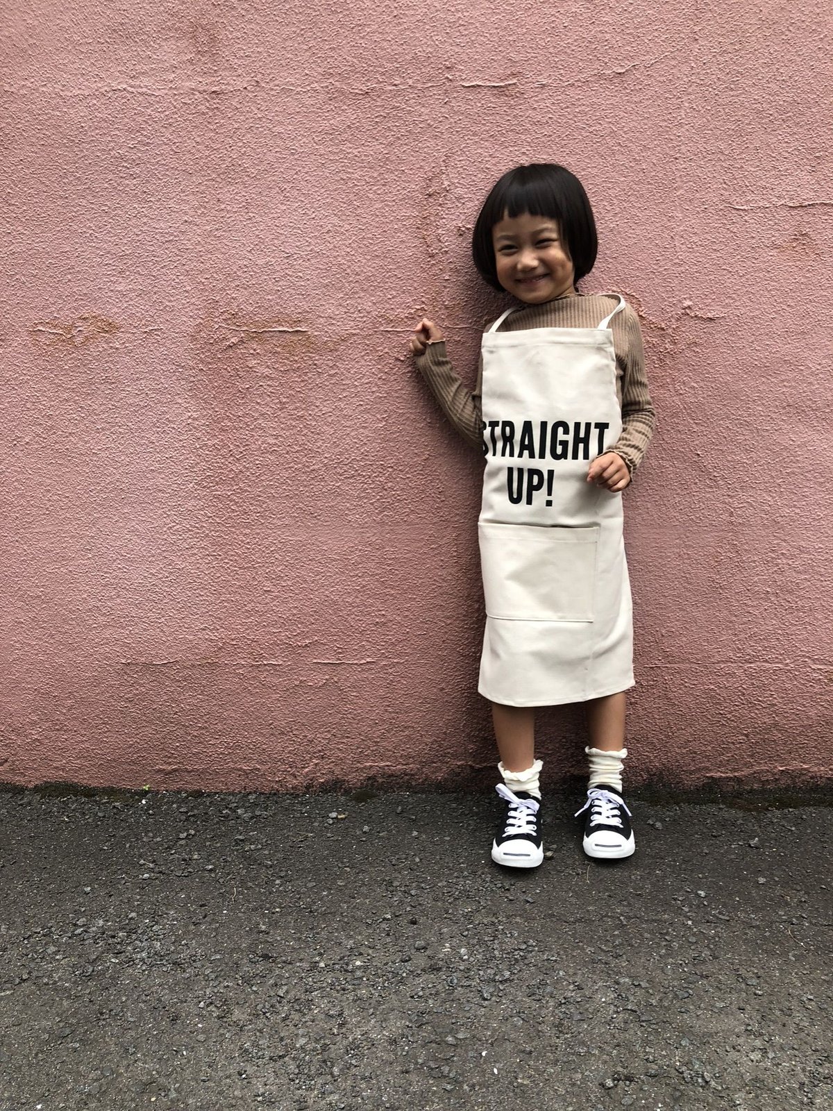 👦👧DRESSSEN KD17 KIDS APRON THE WEEKEND(※キッズエプロ
