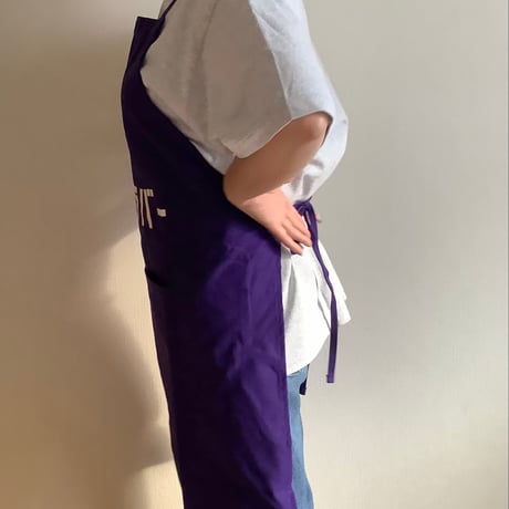 ⭐️[新発売] DRESSSEN  DRVPU7 REVERSIBLE  APRON“コーヒーラバー/ COFFEE LOVER ”PURPLE COLOR