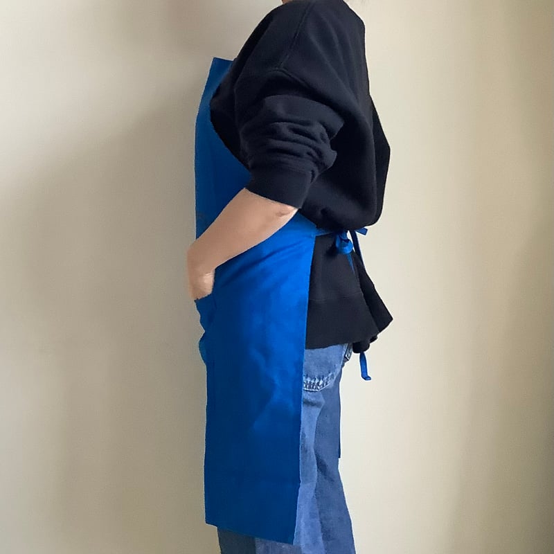 ADULT APRON DR(BLU)3 “イエス グッド ジョブ” APRON 🔵 CA