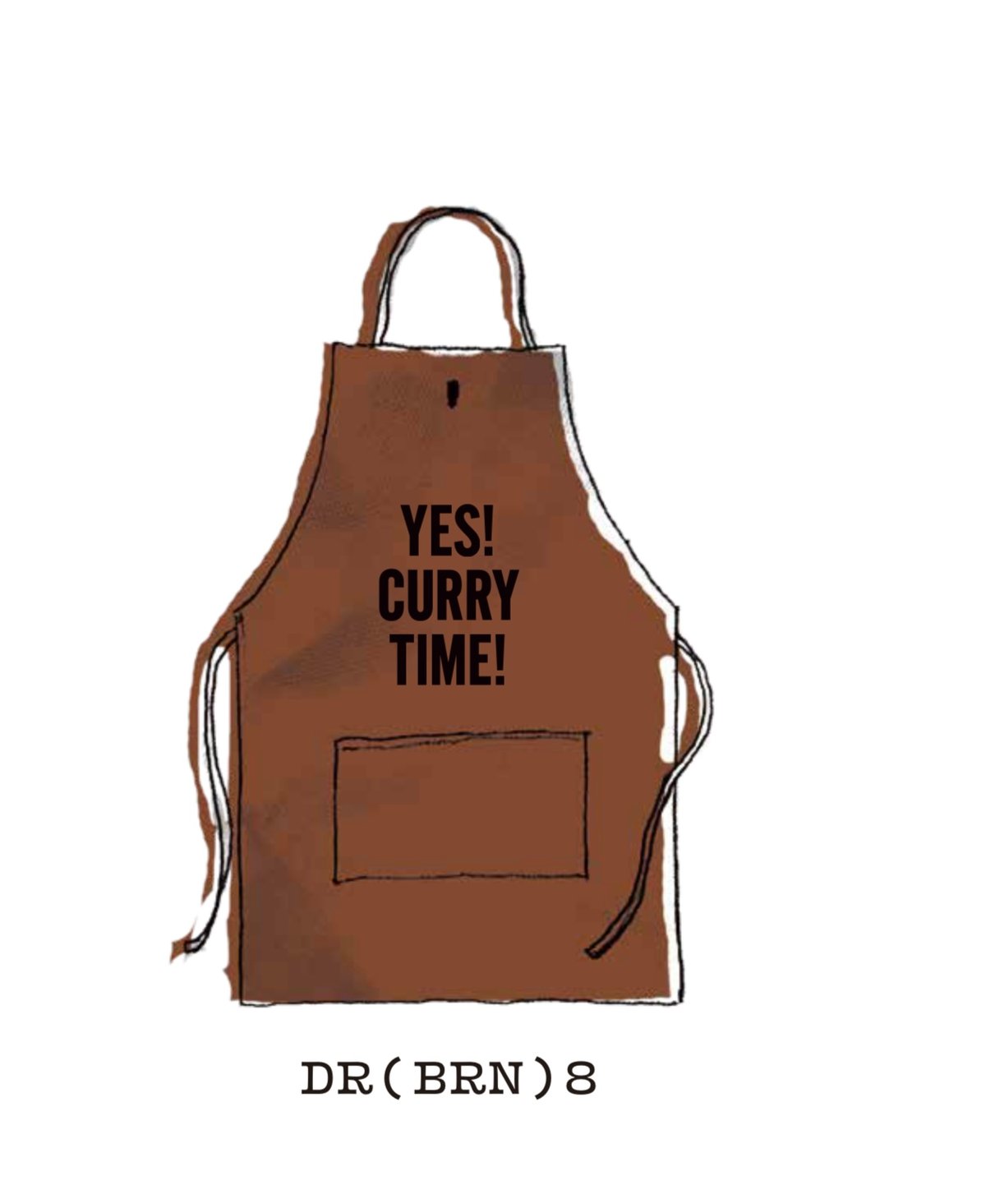 DR(BN) 8 ADULT APRON 