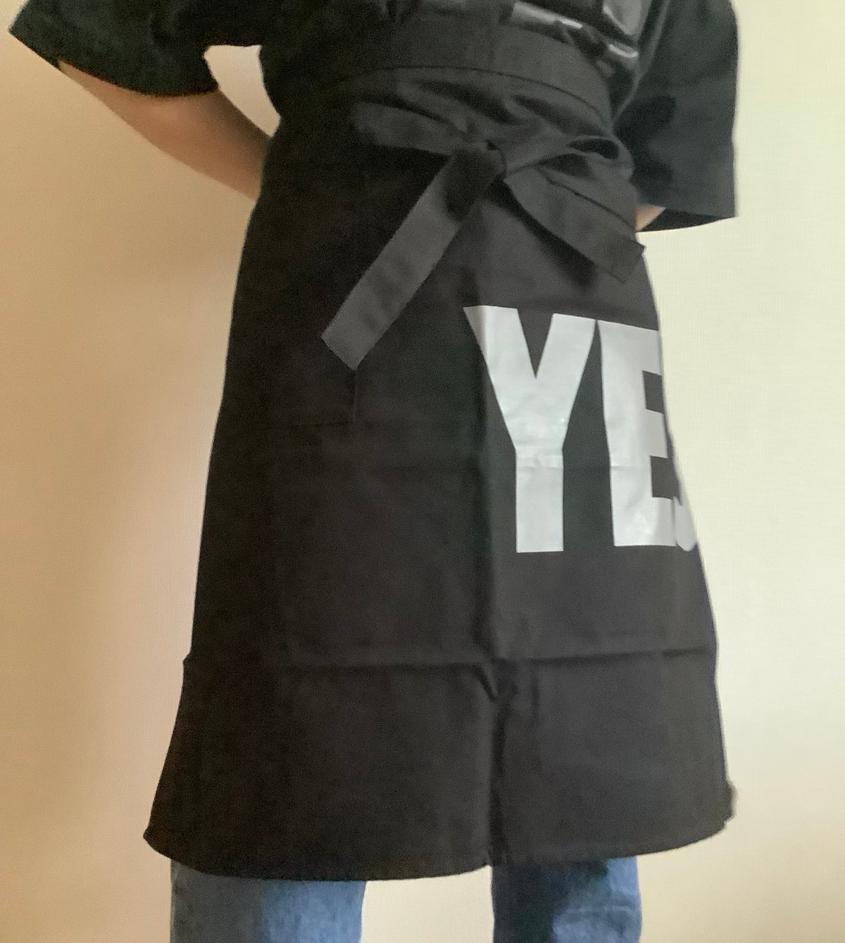 ⭐️7月新発売]DRESSSEN LWLBK1 “YES”APRON(腰巻きエプロンです)