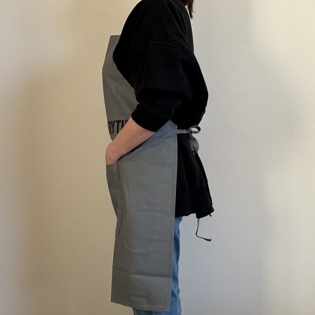 DRVG13  REVERSIBLE  APRON“DELICIOUS IS EVERYTHING/DELICIOUS +SMILE(リバーシブルエプロン)