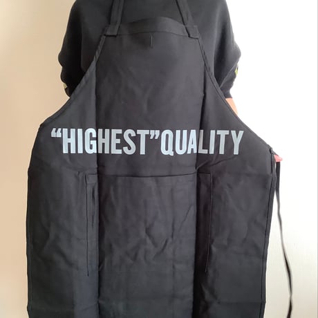 DRESSSEN  DRVBLK6 REVERSIBLE  APRON“CRAFTSMAN/HIGHEST QUALITY “(リバーシブルエプロン)
