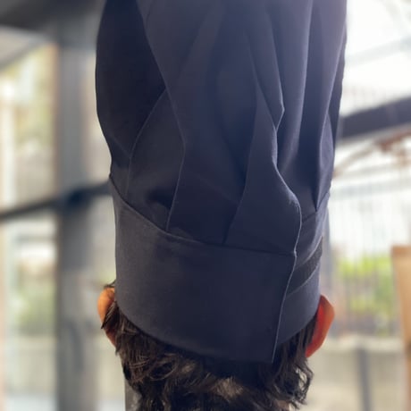 CCDN2 CHEF’S CAP  “HELLO”(ダークネイビーカラー)