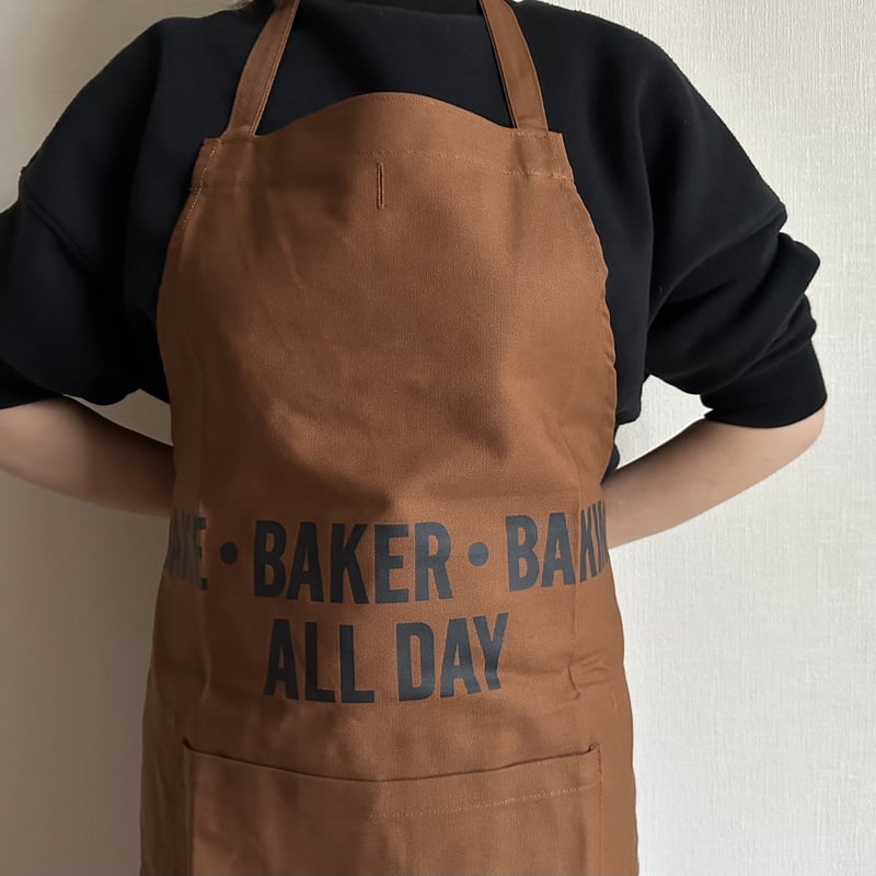 DRESSSEN DRVBRN1 REVERSIBLE APRON“BAKE・BAKE DRESSSEN DRVBRN1 REVERSIBLE APRON“BAKE・BAKE