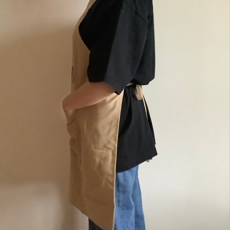 DRVL2 APRON“ビールラバー/BEER LOVER”(リバーシブル) LATTE