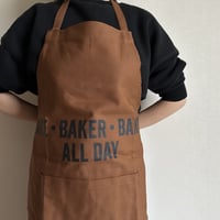 REVERSIBLE  APRON“BAKE・BAKER・BAKING ALL DAY/FRESH BAKERY