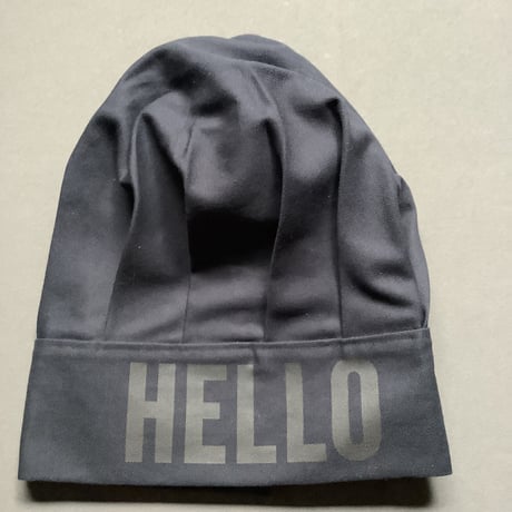 DRESSSEN  CCDN2 CHEF’S CAP  “HELLO”(ダークネイビーカラー)