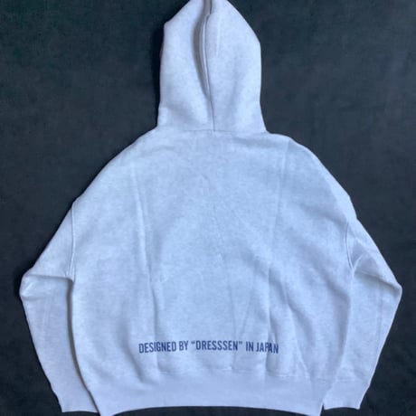 DRES“SPECIAL”SSEN   HOODED SWEAT  SHIRTS  イｴス！グッドジョブ！ (GREY  COLOR) ※ブルーロゴ
