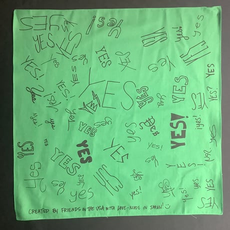 YB2  “YES BANDANA “  (GREEN  COLOR)