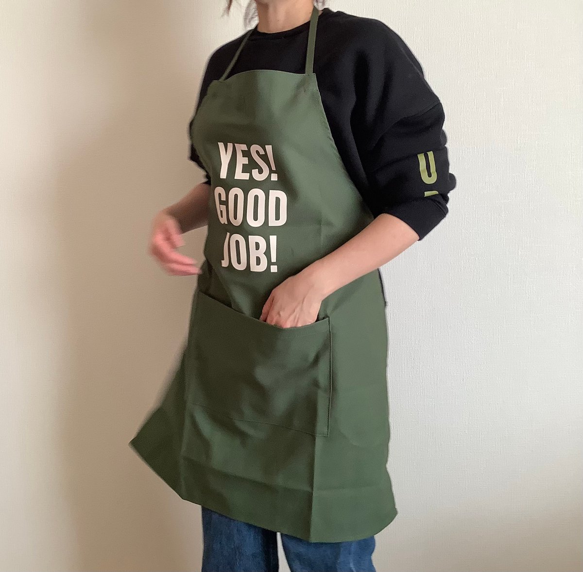 🌸[新発売]DRESSSEN DR(GR)2 ”“YES！ GOOD JOB！“APRON (