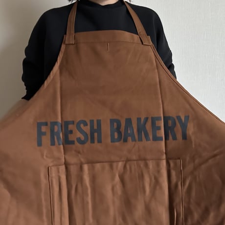 DRESSSEN  DRVBRN1   REVERSIBLE  APRON“BAKE・BAKER・BAKING ALL DAY/FRESH BAKERY