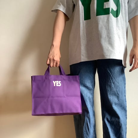 MM4  MARKET BAG “NEW MEDIUM”  ”YES“( PURPLE COLOR )