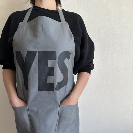 WPAGR3 DAY USE W POCKET  APRON   “YES”※裏にNO THANKYOUのプリント✴️一点入荷しました。