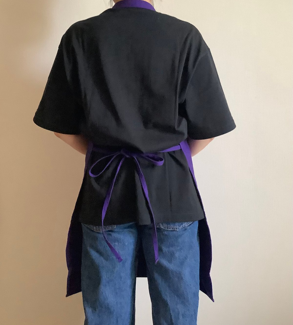 DRESSSEN DRVPU6 REVERSIBLE APRON“YESグッドジョブ/ イ