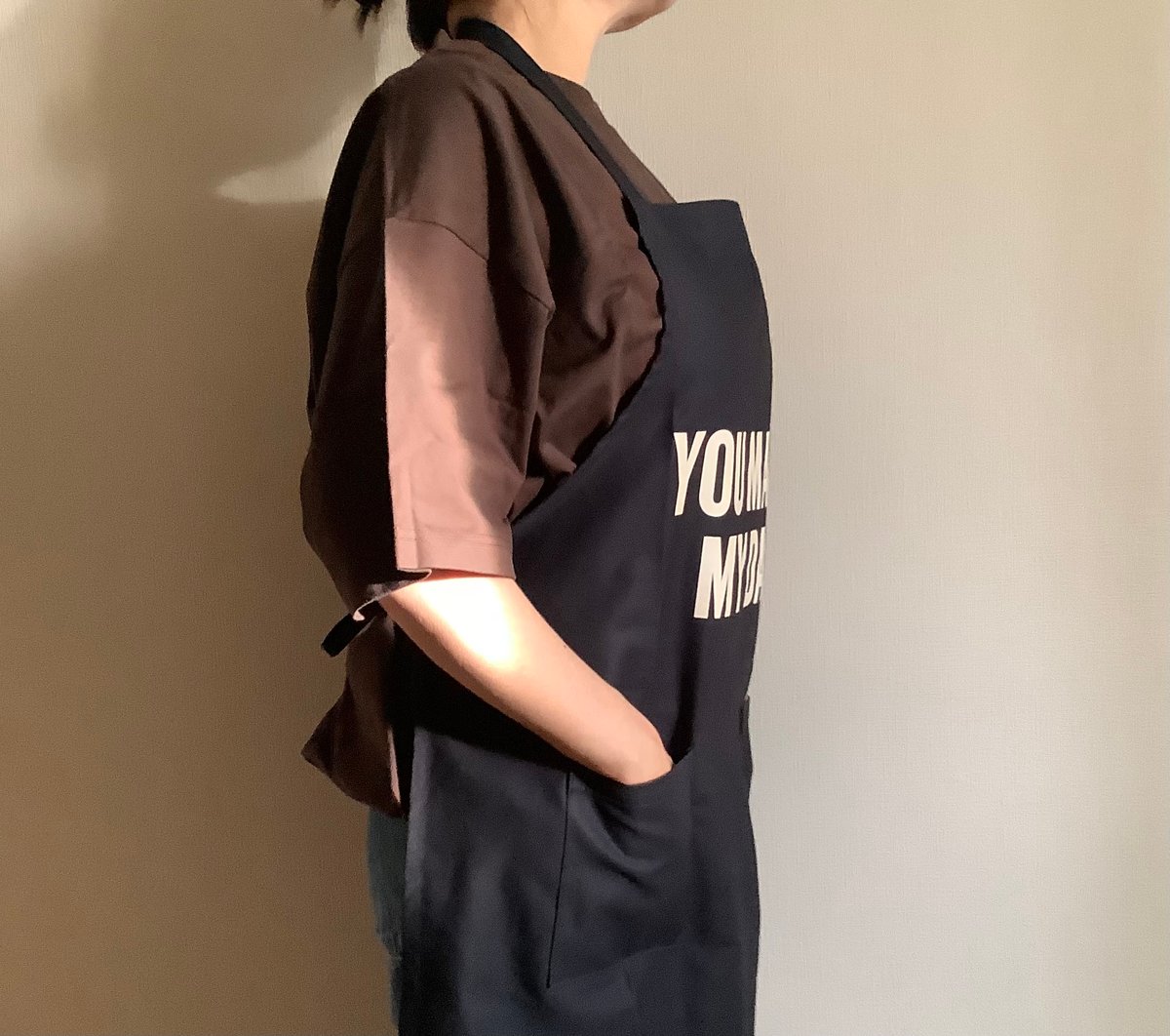 🌸新発売 WPDN5 DAY USE W POCKET APRON “YOU MADE
