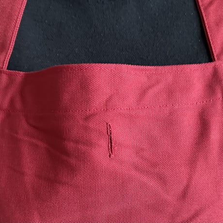 WPABD4 DAY USE W POCKET  APRON   “FRESH IS BEAUTIFUL””※正面に二つのポケットがございます。BOADEAUX   COLOR