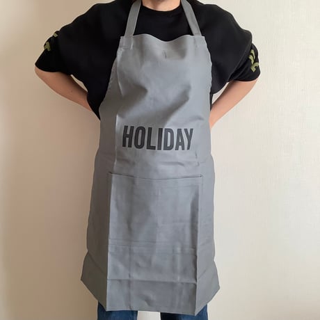 DRVG12 REVERSIBLE  APRON“HOLIDAY/EATS ＆DRINKS“ (リバーシブルエプロン)