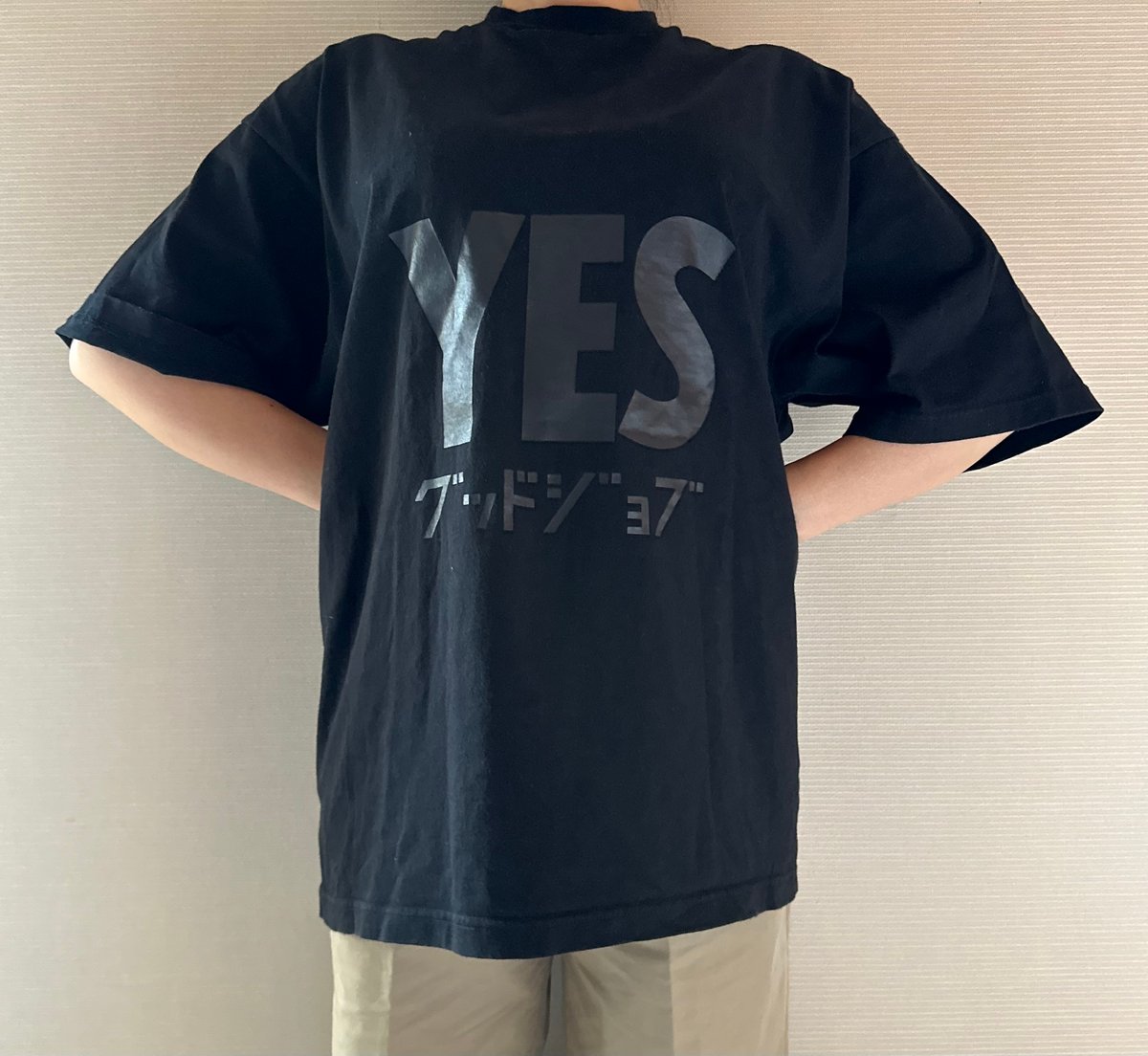6/20 23:59〆【新品未使用】DISH// 証明写真 Tシャツ 黒 side service / VTG NY T-SHIRT / FADED BLACK | PLUG