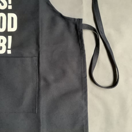👶DRESSSEN BKDNY5 BABY KIDS APRON YES！ GOOD   JOB！(ベイビーキッズエプロンです。)  ※ダークネイビー