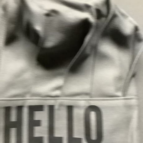 CCGR2 CHEF‘S CAP   “HELLO“(グレーカラー)