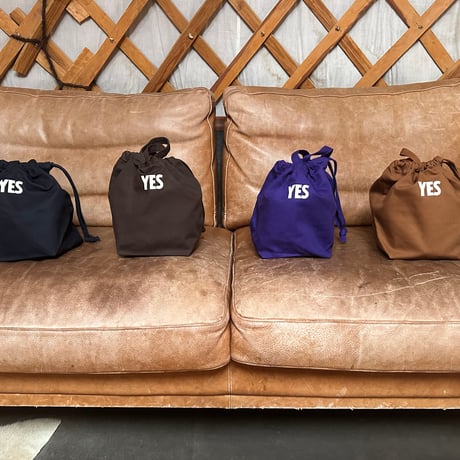 SNBR4 SMALL  DAY BAG “YES” BROWN  COLOR