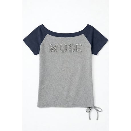 151MyTミューズラグランハーフスリーブTシャツ
