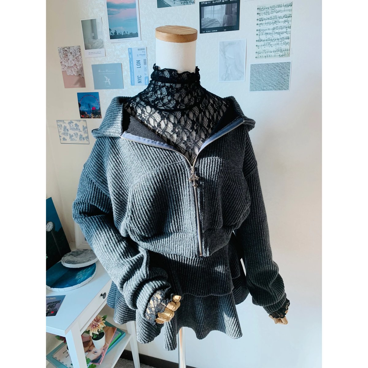 12クロスフードジップアップ | 4every