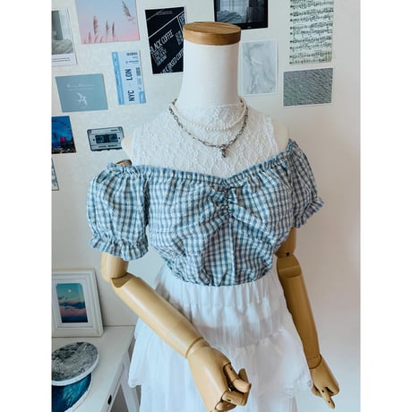 itoシャーリングブラウス 選べる5色◎／マシンウォッシュ可】シャーリングデザイン