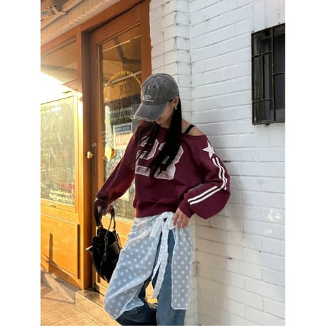 5Magenta23スターMTMスウェット