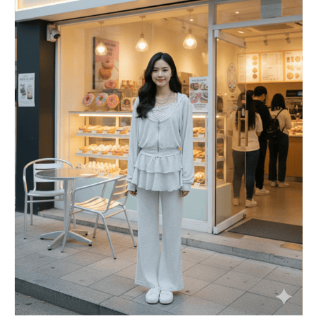 1ベラカンカンブーツカットパンツ