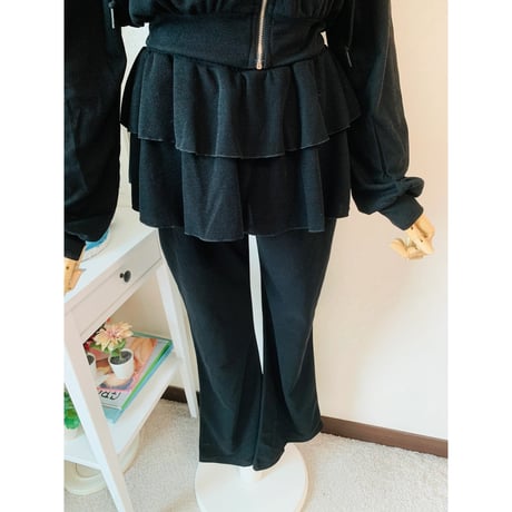 1ベラカンカンブーツカットパンツ