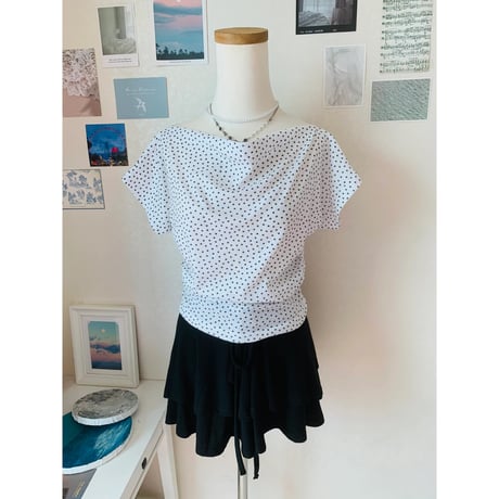 32リッチースタードレープTシャツ