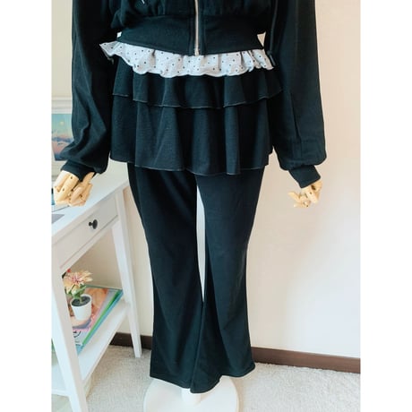 1ベラカンカンブーツカットパンツ