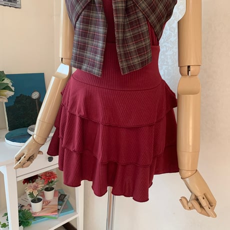 17トリフルカンカンスカート