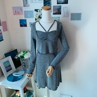 13モザイクキャミワンピース＆ロングスリーブセット