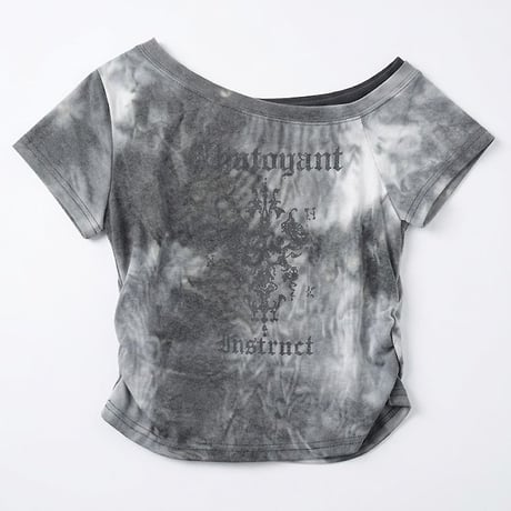 161タイダイ配色Tシャツ