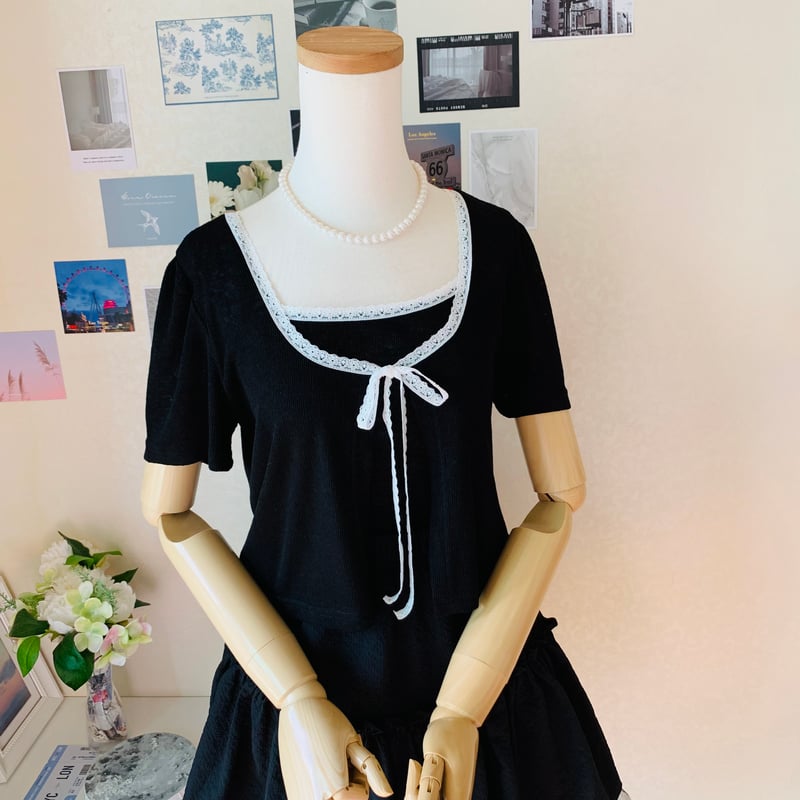 8ローズレースカーディガンセット | 4every