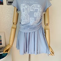 18タッセルフレアースカート