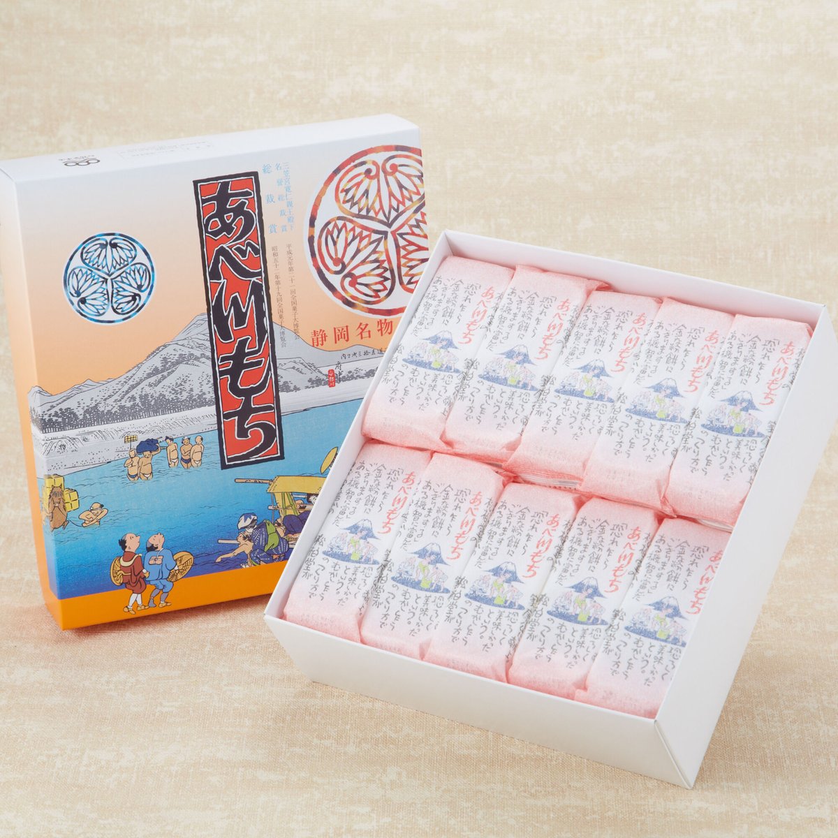 あべかわもちページ♡⃜ あべ川もち ミニパック20人前 | 松柏堂本店オンラインショップ