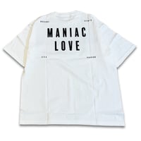 "MANIAC LOVE" T-SHIRTS (WHITE)