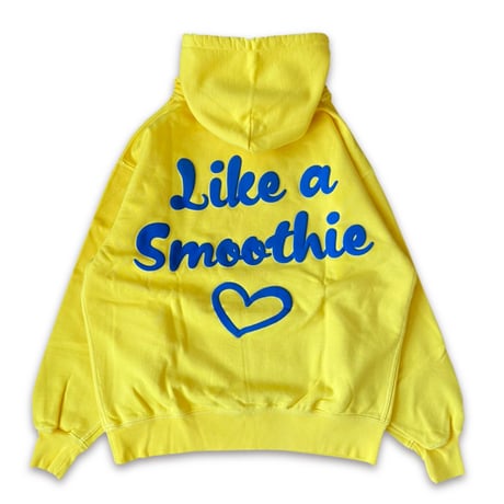 "LIKE A SMOOTHIE" SUPER HEAVY WEIGHT HOODIE (SUNSHINE LOVE)