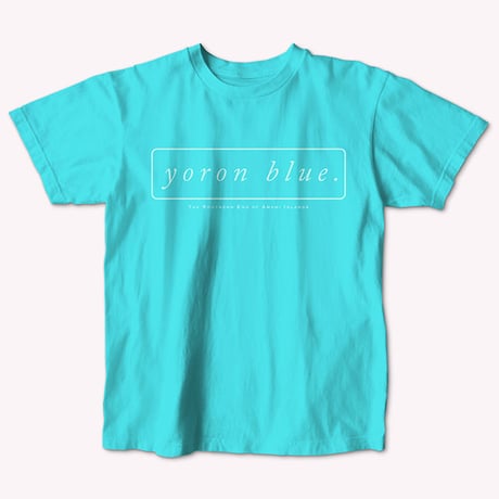 YB019　カラーズT《ヨロンブルー》 yoron blue.