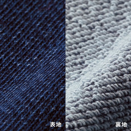 YB021　インディゴ染スエット《YB.》 YB. indigo sweatshirts