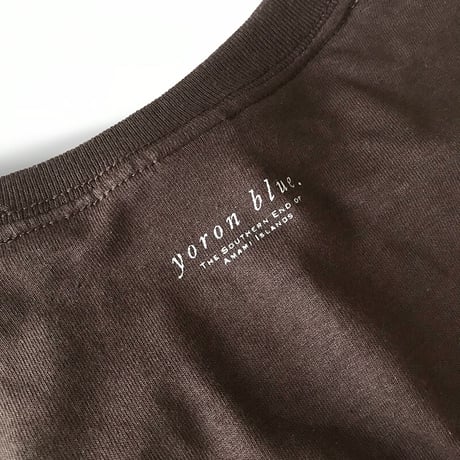 YB023　刺繍T《コオリ》　embroidered ice tee