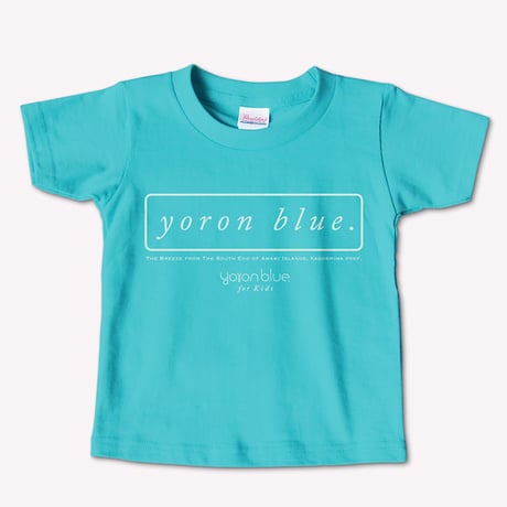 特別価格／YK001　キッズT《ヨロンブルー》 yoron blue. Kids