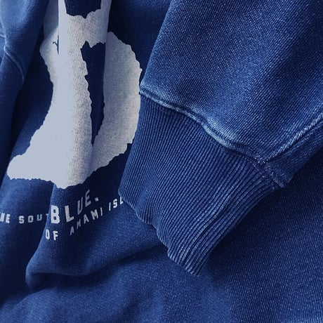 YB021　インディゴ染スエット《YB.》 YB. indigo sweatshirts