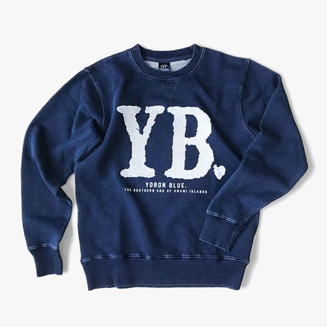 YB021　インディゴ染スエット《YB.》 YB. indigo sweatshirts