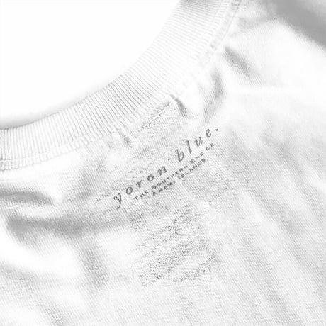 YB024　刺繍T《メガネ》　embroidered glasses tee