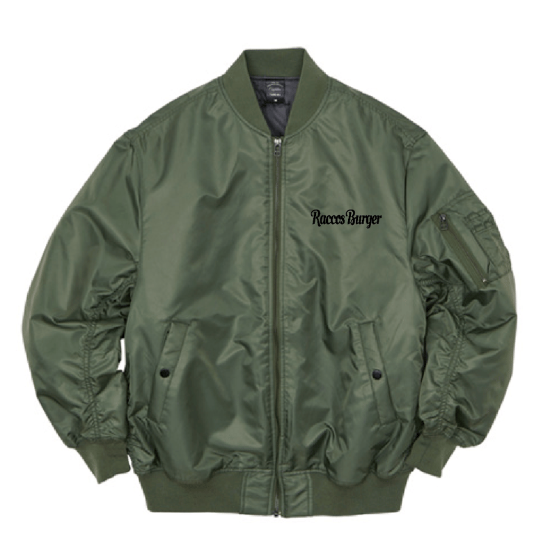 Raccos Burger MA-1 XLサイズ RACCOS BURGER MA-1ジャケット【追加販売】(2月中旬発送予定) | RACCO